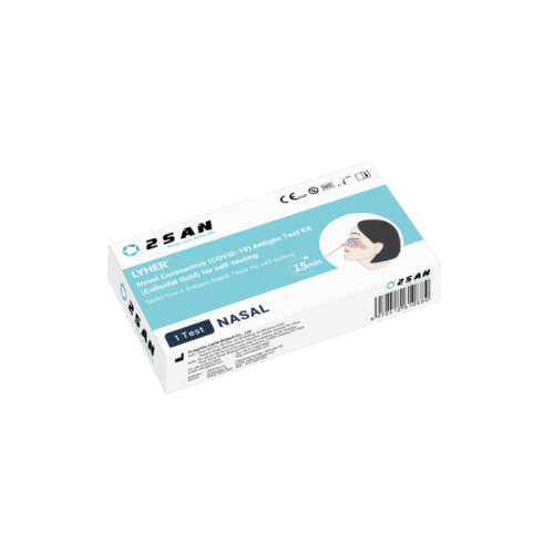2SAN LYHER COVID nasal rapid antigen test 1 pack