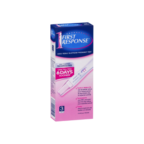 First Response instream pregnancy test 3 pack